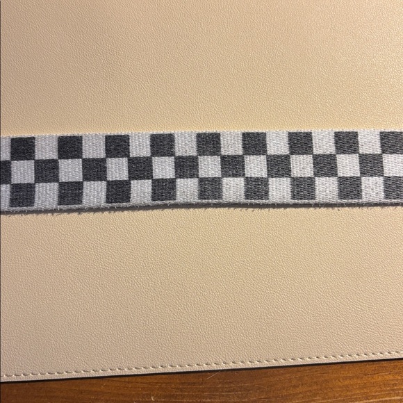 Vans Black and White Checkered Belt 37” - Picture 8 of 10